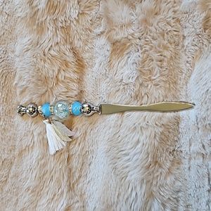 Beaded letter opener!